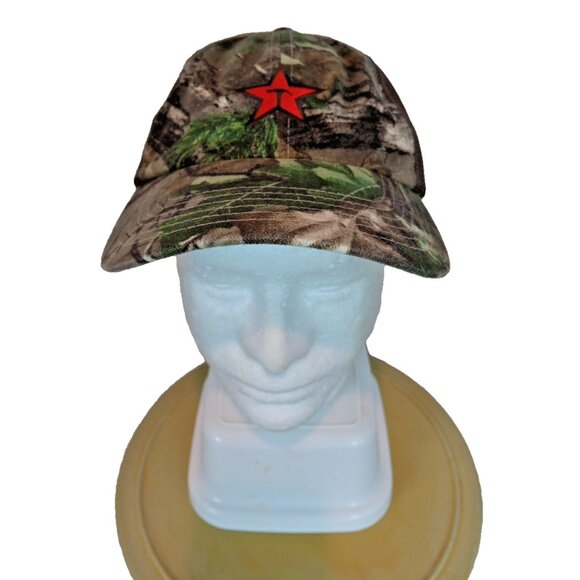 VTG McCoys Camo Building Hats Cap Logo-'Hammer in a Star' - Picture 1 of 5